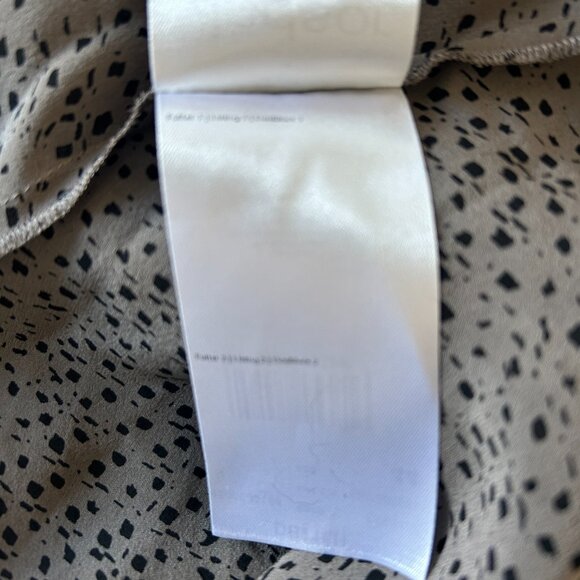 Windsor Sheer 100% Silk Brown with Black Speckle Size 44 - Picture 7 of 10